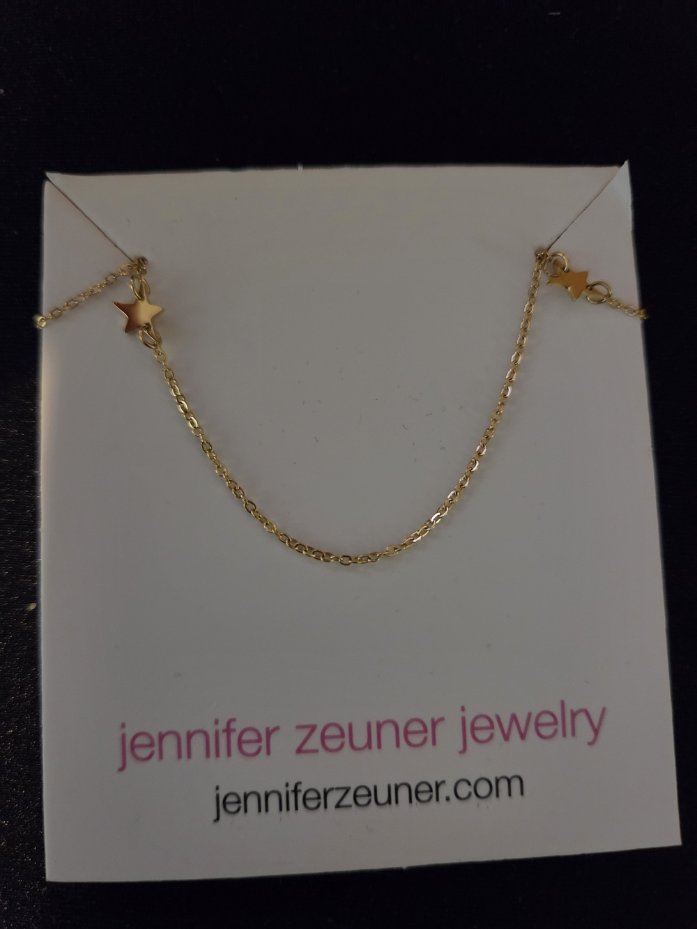 Jennifer Zeuner Gold Star Necklace
